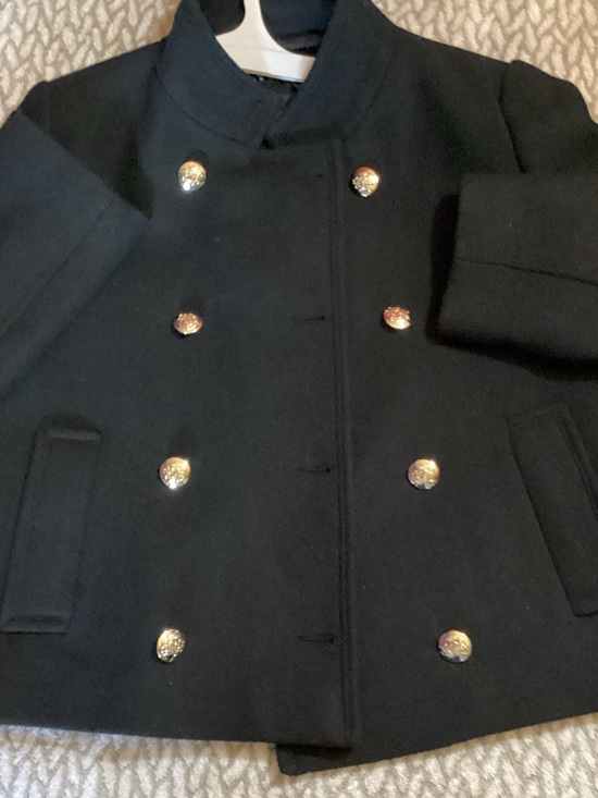 Zara Jackets & Blazers - Zara Black Coat with Satin Lining